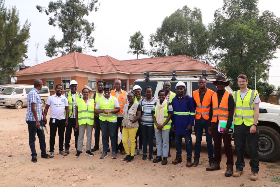 3N ENGTECH-led engineering team at Rwamwanja Refugee Settlement field-based needs assessment, August 2024