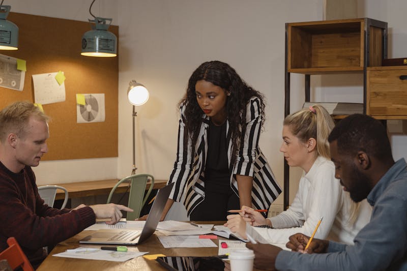 African team planning and managing projects