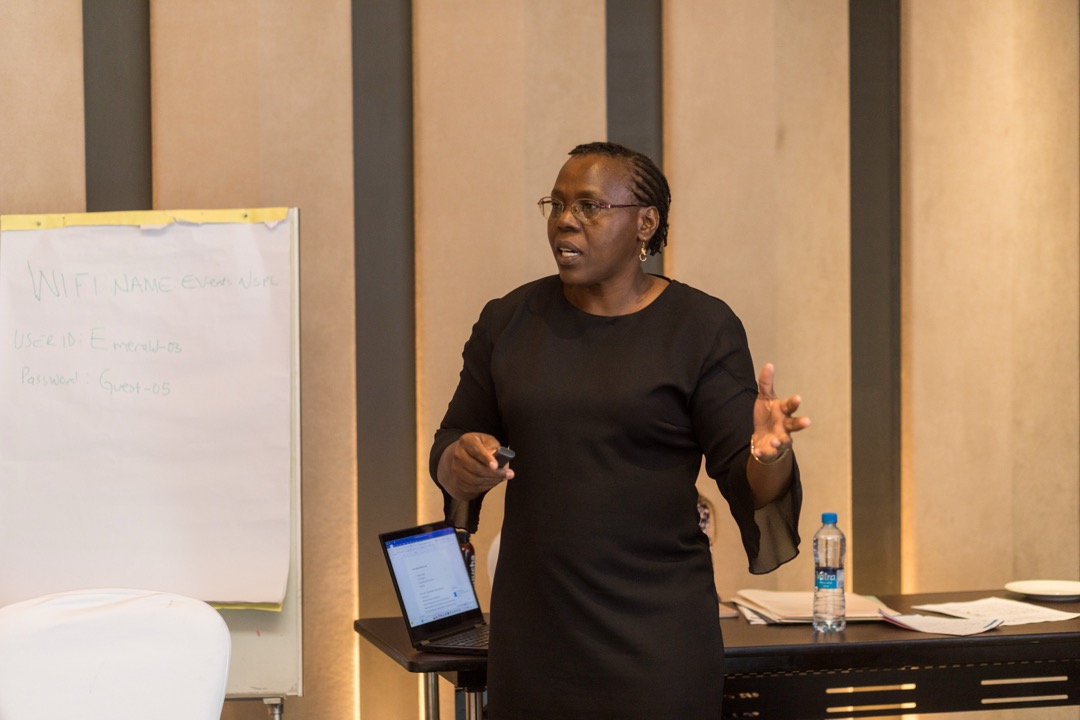African classroom training session
